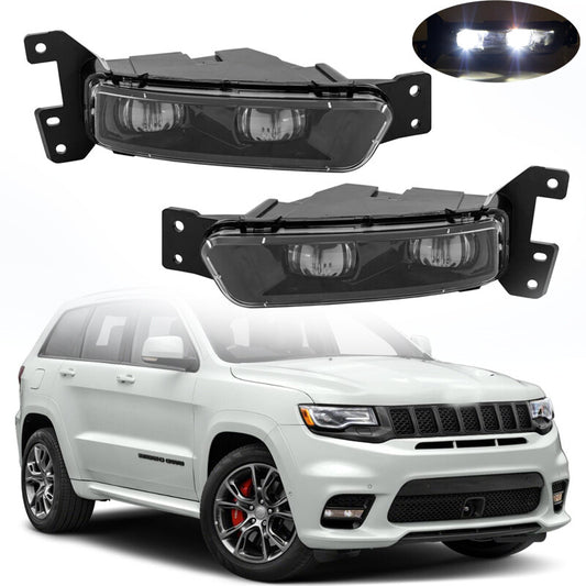 RightLeft Fog Light For 2017-2021 for Jeep Grand Cherokee 2014-2022 for Dodge Durango