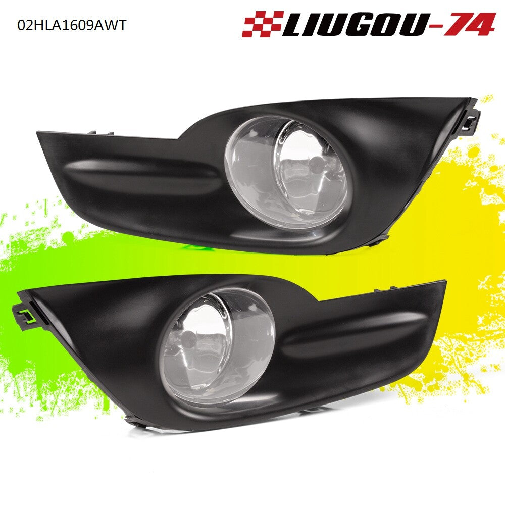 Suitable for 2013-15 for Nissan Altima Sedan 4-door, one pair of fog lights with protective covers.