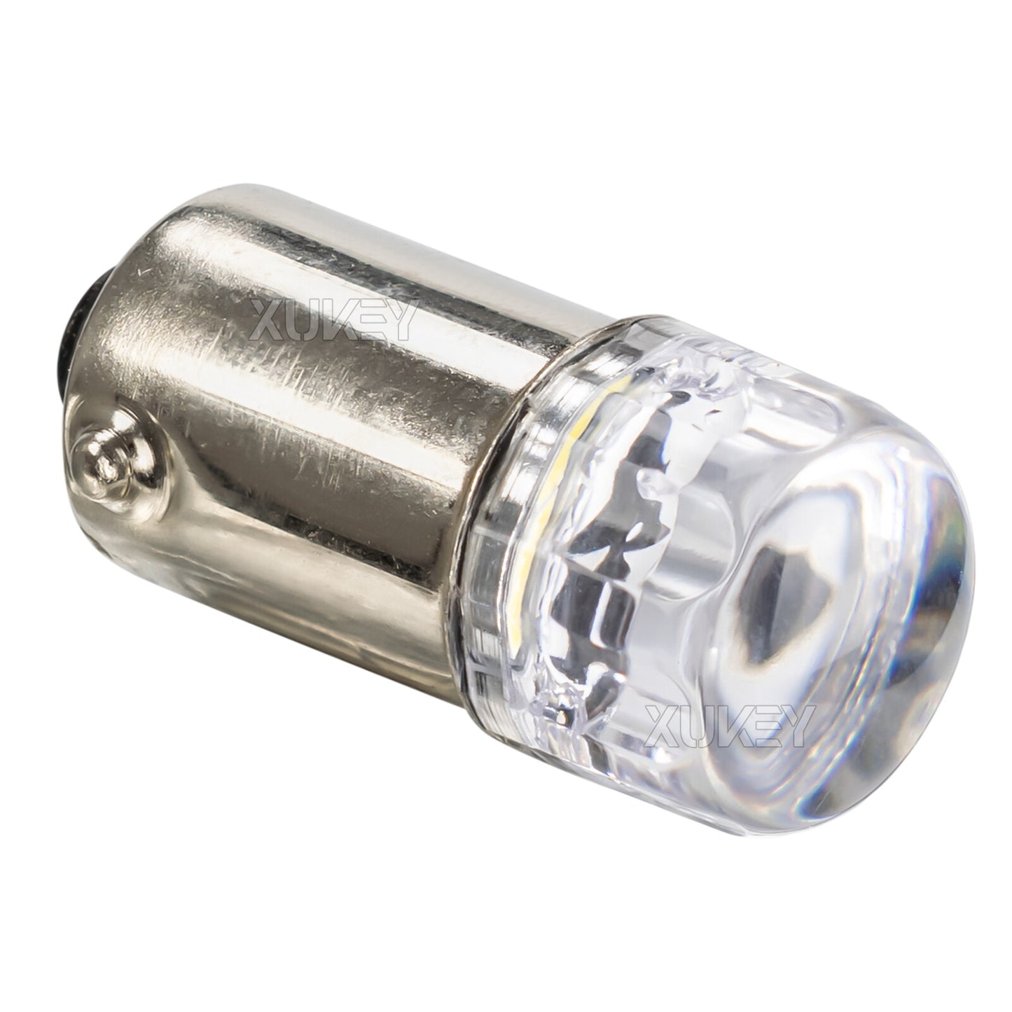 4x BA9S BAYONET LED LIGHT BULB 2SMD 2835 WHITE PARKER CAR GLOBE INTERIOR LED 12V