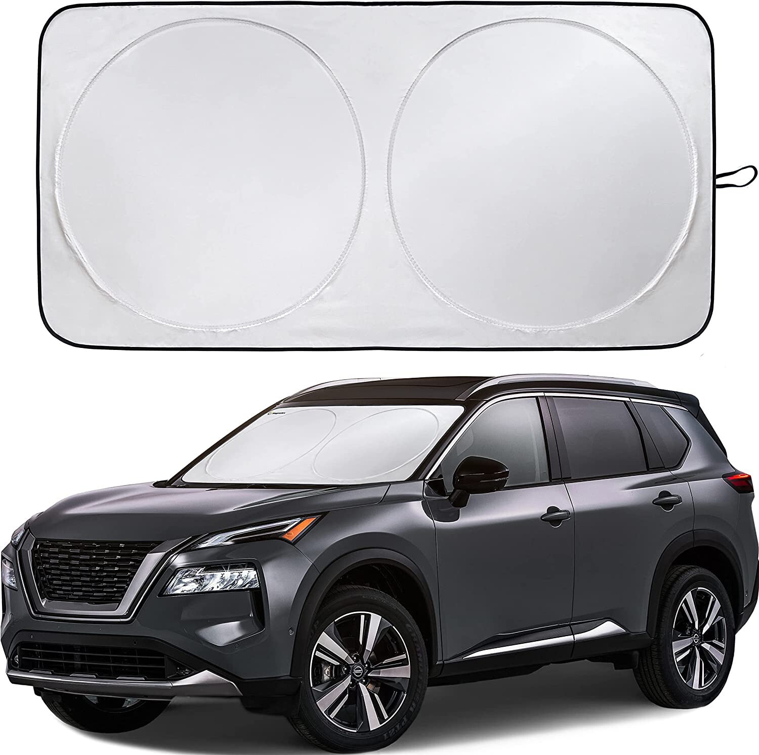Car Windshield Sunshade Sun Shade W/pouch Blocks Heat and Sun 5927.6in