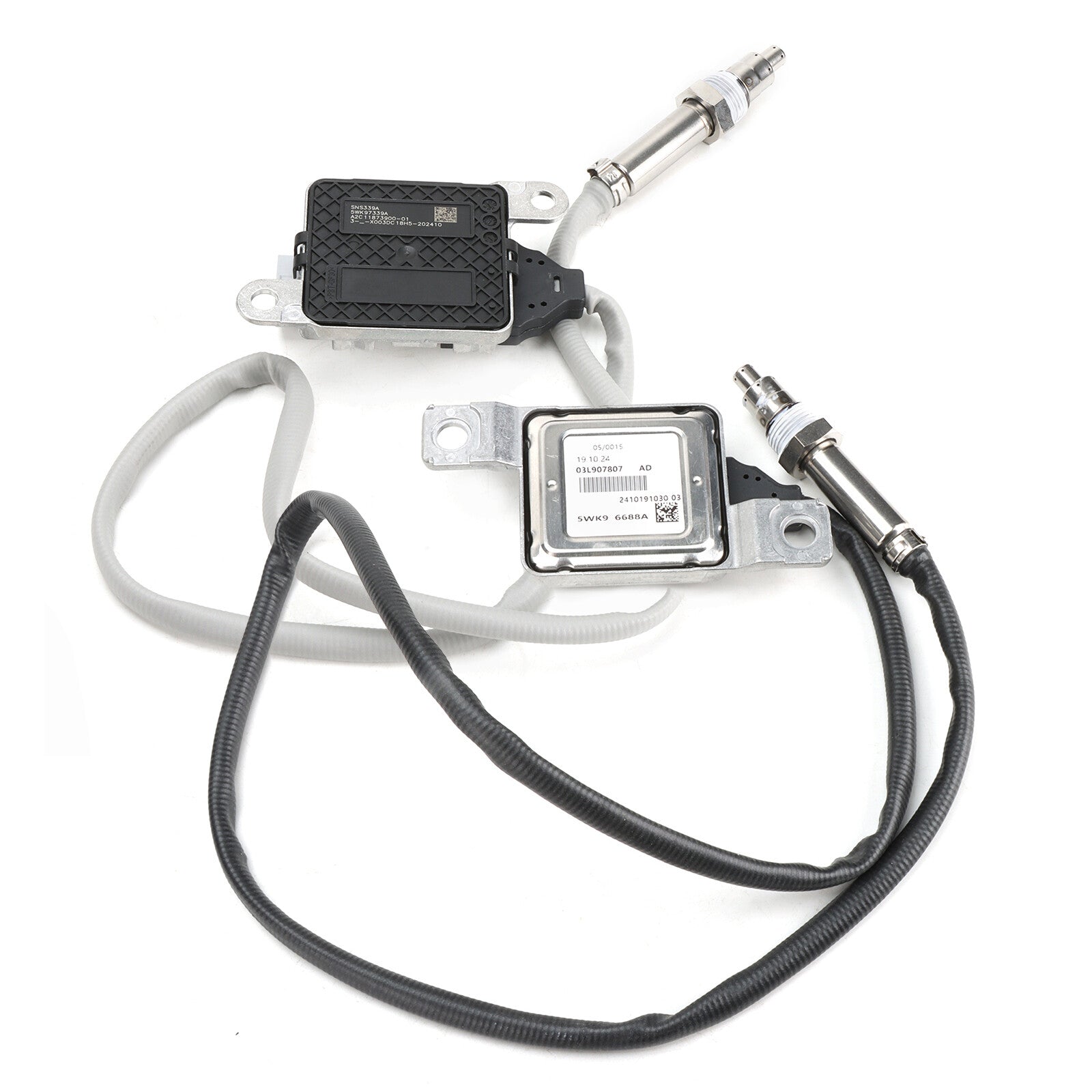 2x Inlet Outlet Nox Sensor for Detroit DD13 DD15 DD16 for Freightliner A0101532328