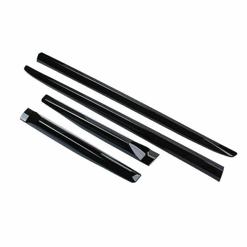 for Toyota Prado FJ150 2010-21 ABS Piano Black Body Moulding Strip Cover Trim 4x