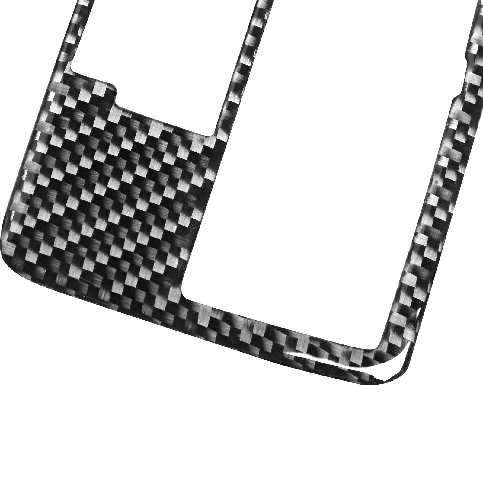 Carbon Fiber Roof Reading Light Panel Cover Trim for Jaguar F-Pace XE XF 2016-20