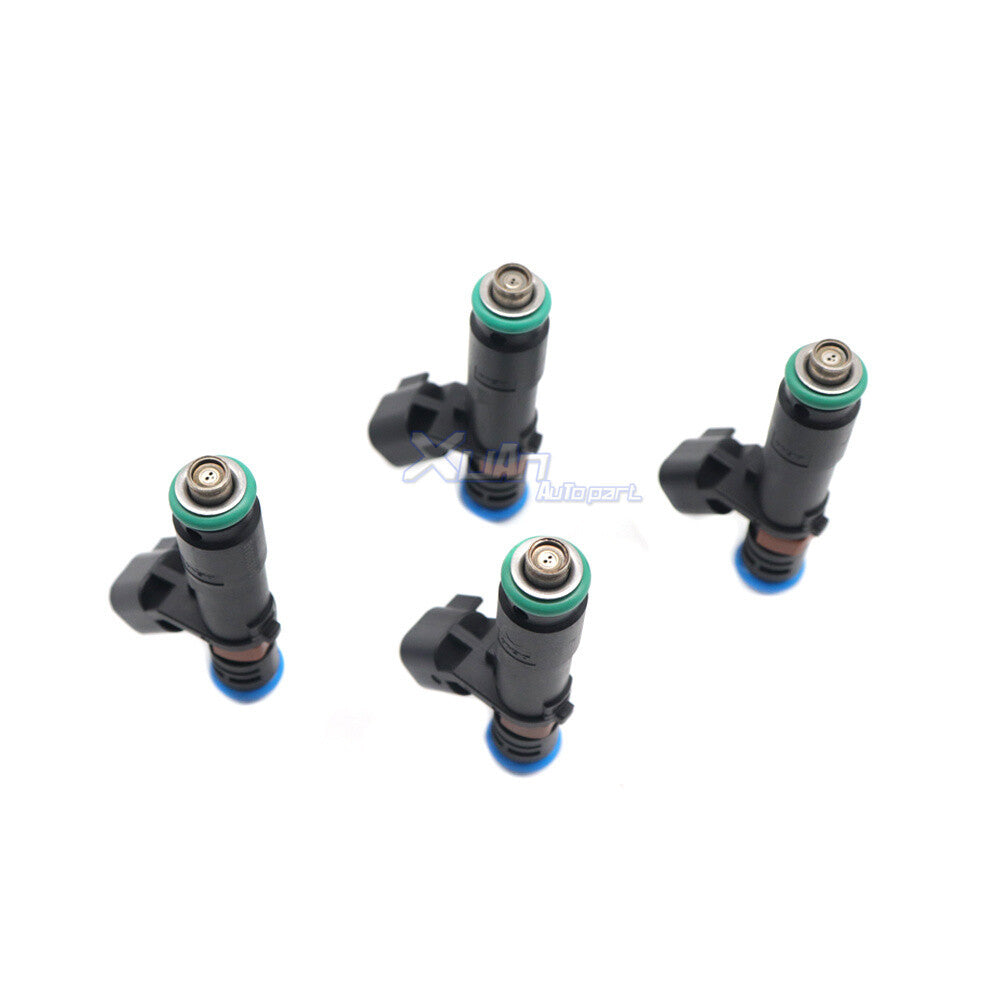 4-pack 04593986AB fuel injectors for Jeep Cherokee, Compass, for Chrysler 200, for Fiat 500X