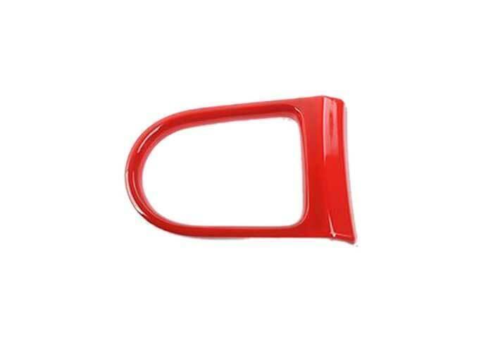 for Ford for Mustang 2015-2022 Paint Red Central Gear Shift Panel Trim Frame Cover