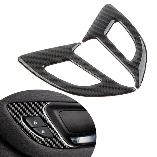 2 Pcs Car Door Switch Panel Cover for Chevrolet Equinox 2017-2022