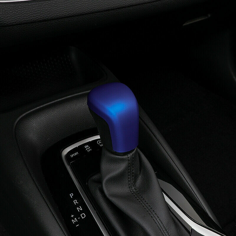 for Toyota for Corolla 2019-2022 Blue Inner Gear Shift Knob Shifter Lever Decor Trim