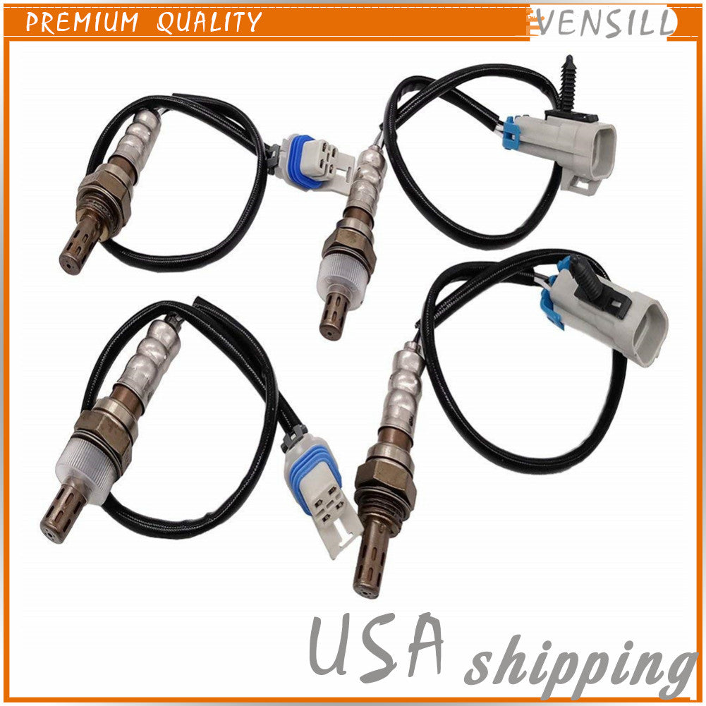 4pcs Oxygen Sensor for Chevrolet Silverado Tahoe Avalanche for GMC for Yukon for Cadillac