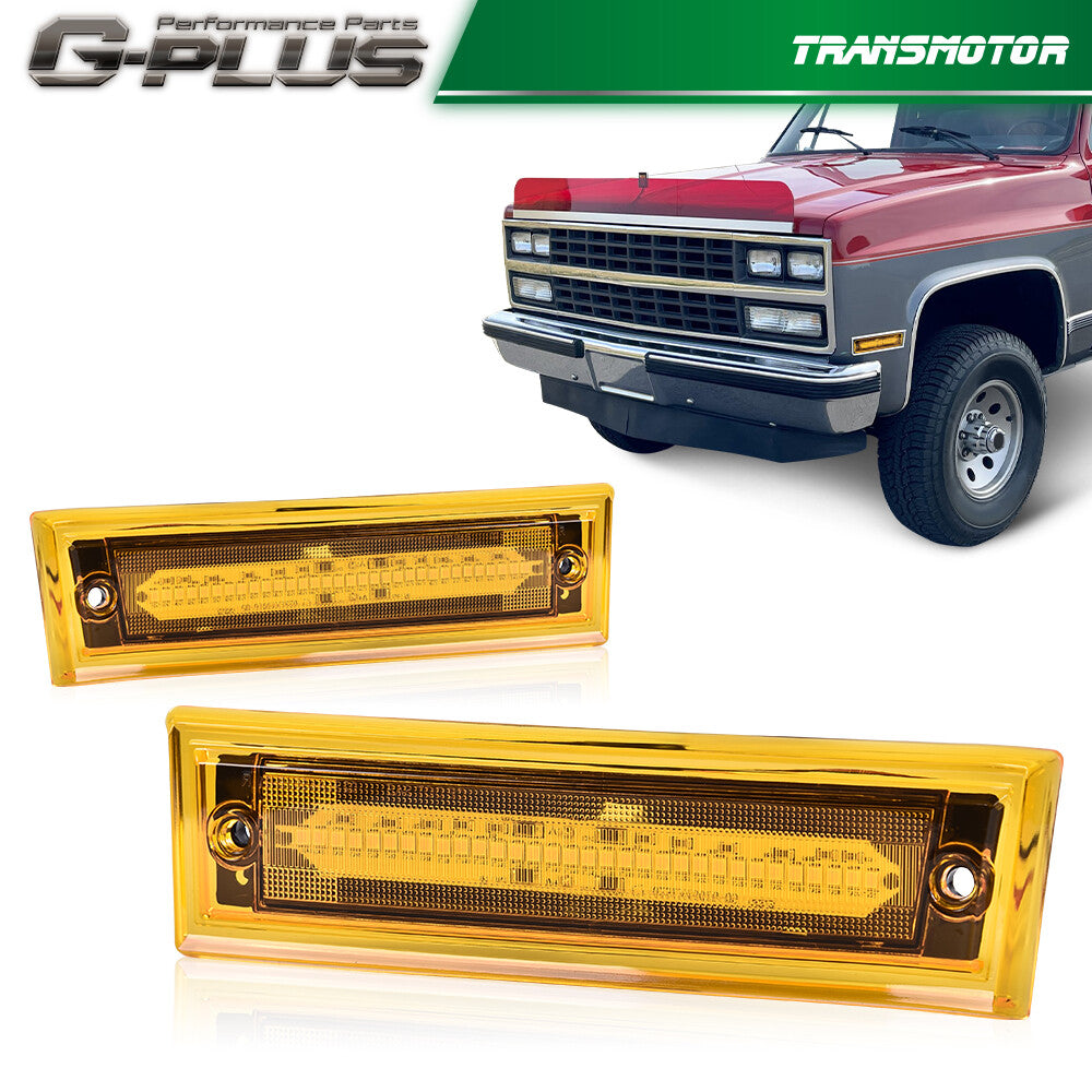 for GMC C/K Suburban Blazer Jimmy White LED Belle