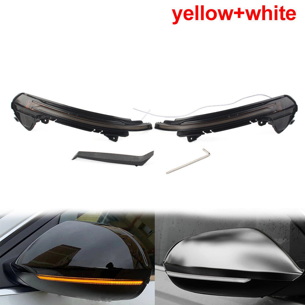 Turn Signal Light Dynamic Rearview Mirror Indicator Fit for Audi A6 C7 C7.5 RS6 S6