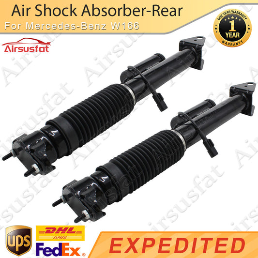 2x Air Strut Air Suspension Rear with ADS for Mercedes W166 ML250 GLE450 AMG