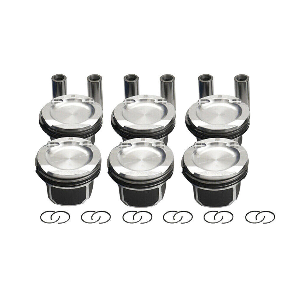 6Pcs ¦µ84mm Pistons Rings Set for BMW 135i 335i 335xi 535i X6 35ix N54B30 3.0 L6