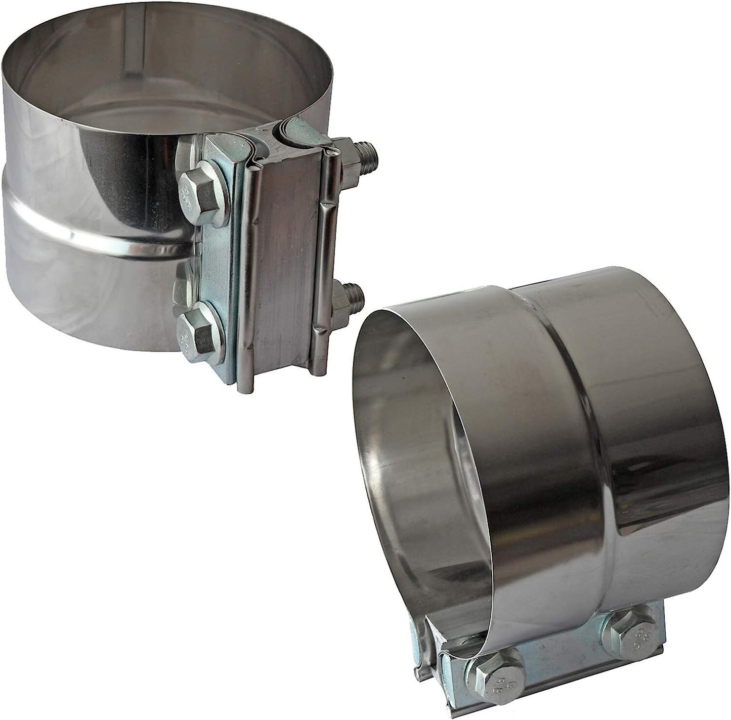 5-inch ring connector exhaust with clamp ring connector steel hose camping 5-inch muffler clip