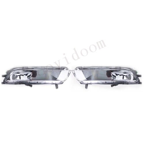 A pair of front bumper fog lights are suitable for Volkswagen for Passat CC 2012-2015-2016-2017.