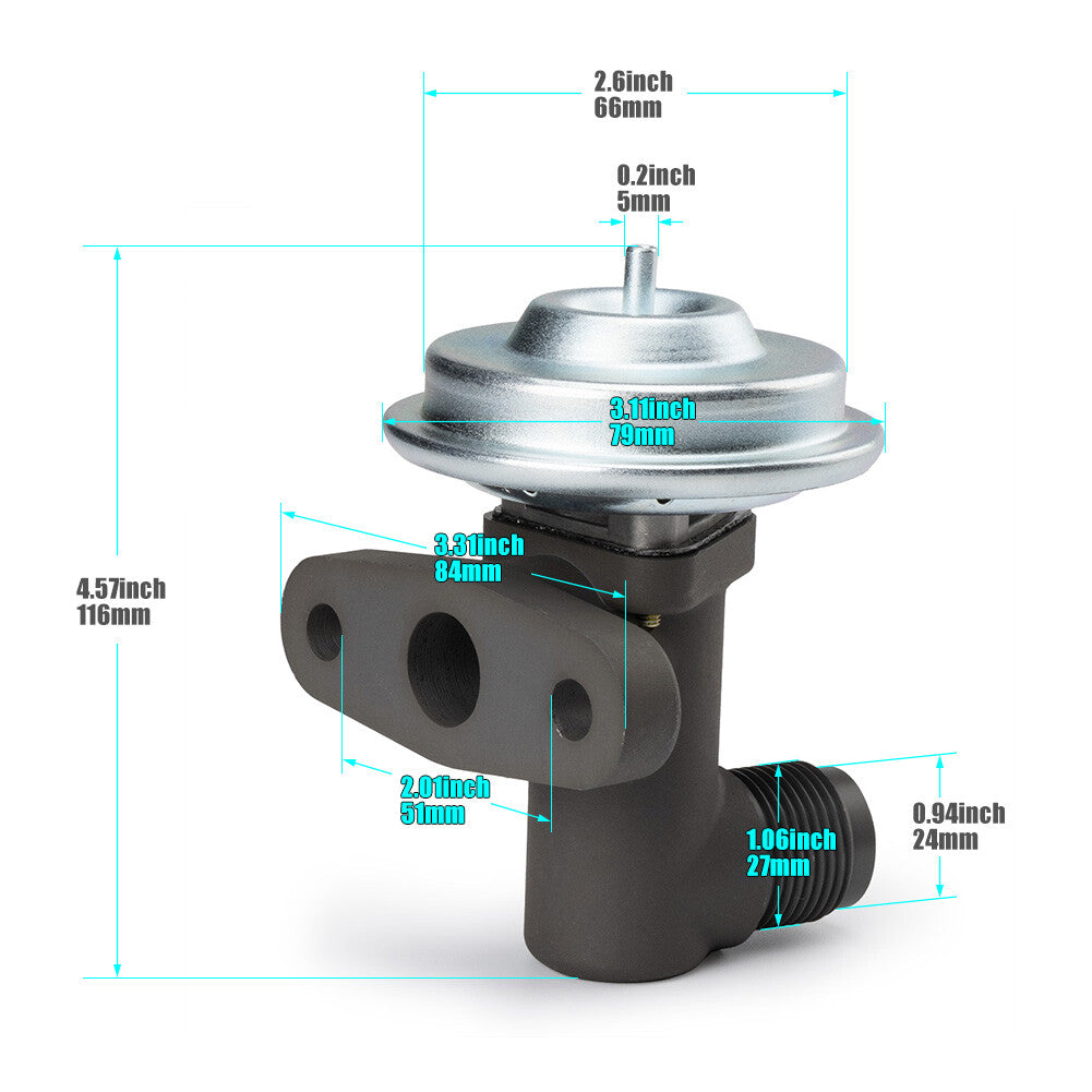 Emissions EGR Valve for Ford V8 F150 F250 Truck Econoline Excursion for Navigator