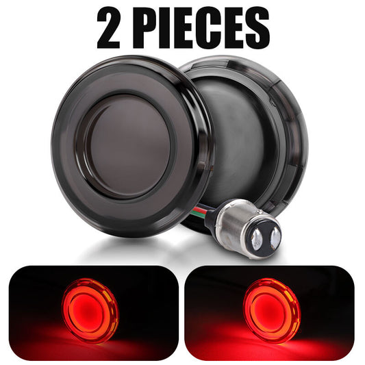 1 Pair Red LED Brake Turn Signal Light 2 inch 1157 Bulb For Touring  Trike US