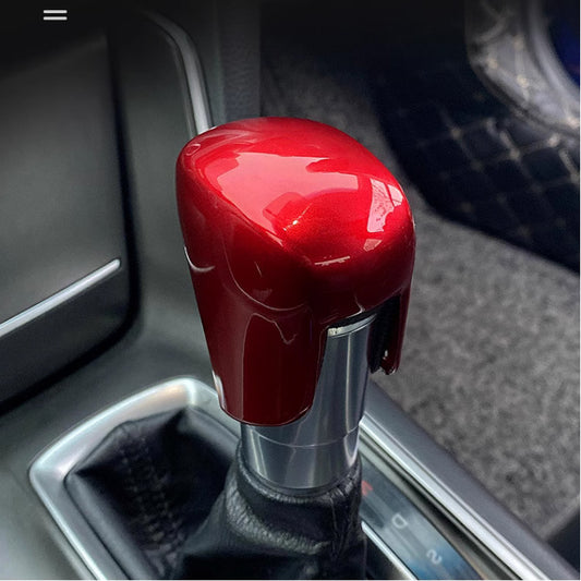 Red chrome gear shift knob trim suitable for 2023 and 2024 for Honda Accord
