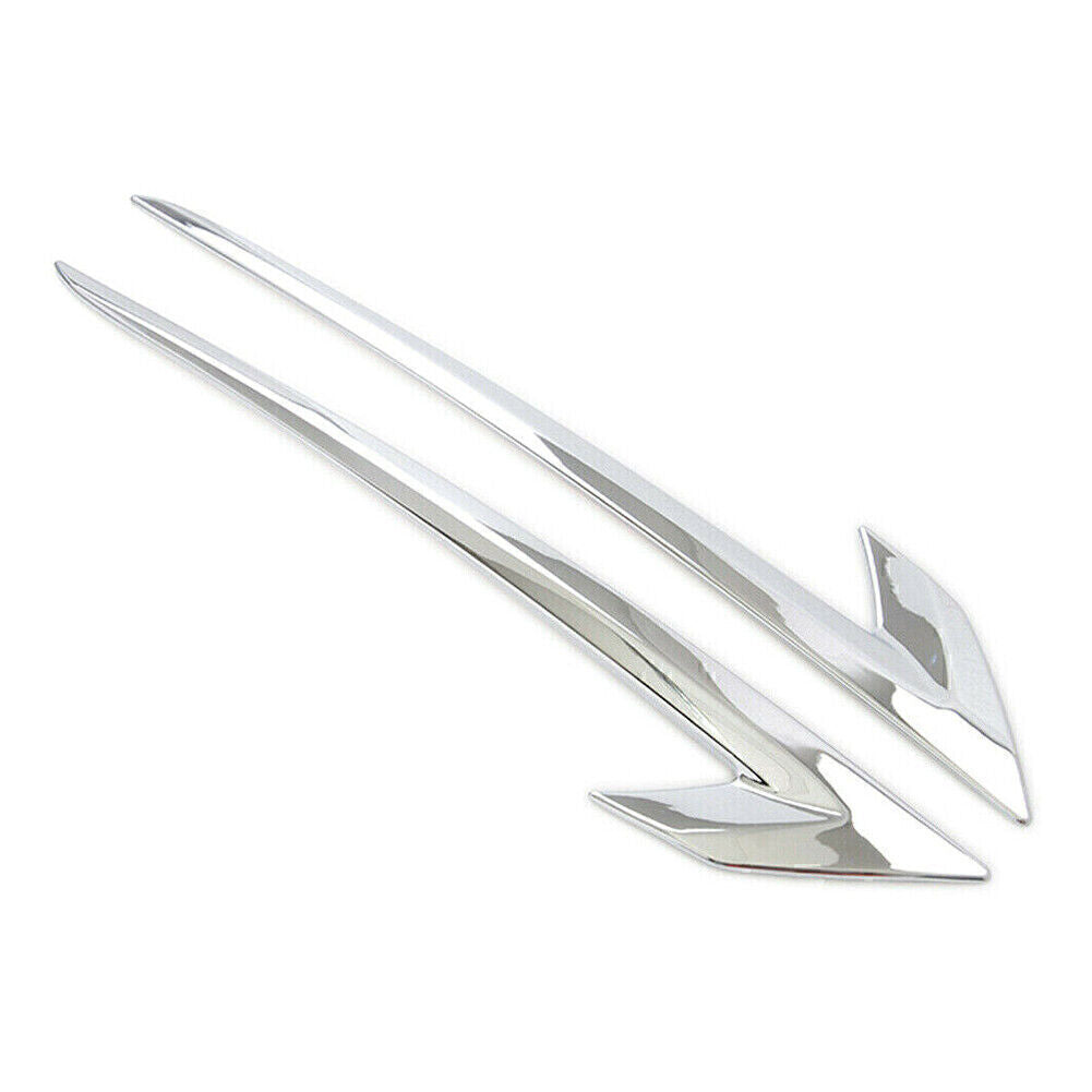 Chrome taillight eyebrow trim is suitable for the 2019 and 2020 for Toyota for Corolla hatchback.