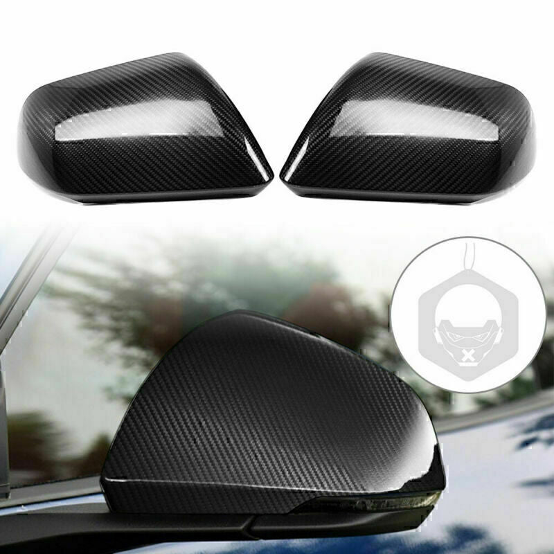 Carbon Fiber Side Mirror Covers for FORD 2015-2020 for MUSTANG W/O LED SIGNAL