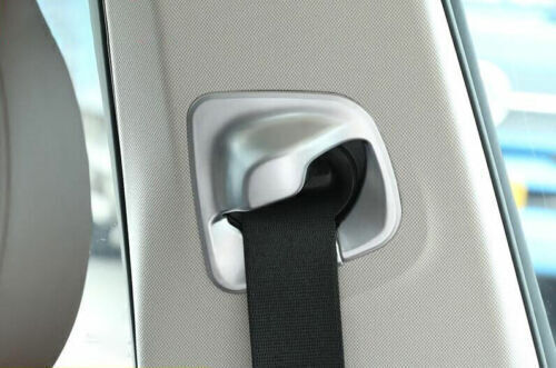 Interior for Seat Belt Buckle for BMW 5 Series G30 2018-2022 ABS Silver Cover Trim