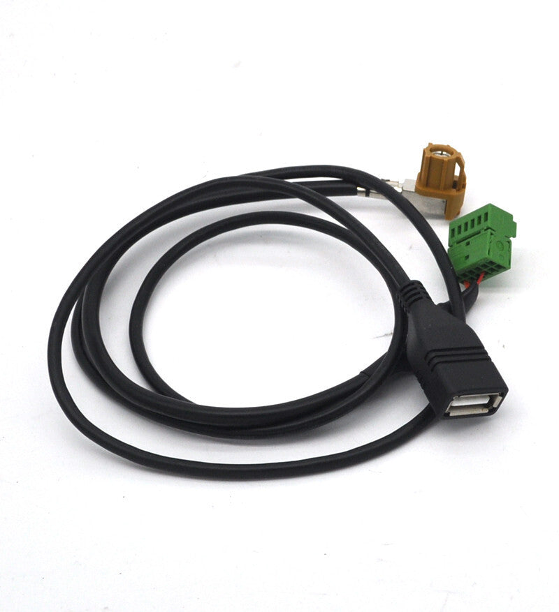 RETROFIT music usb mp3 socket cable adaptor for Audi A4 A5 A6 Q5 Q7 AMI 3G 3G+