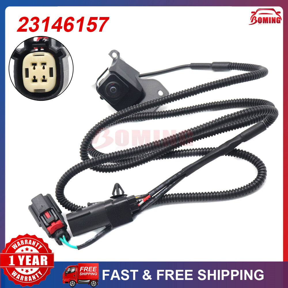 23146157 Black Rear Camera Applicable to for Chevrolet Silverado 1500 for GMC for Sierra 1500