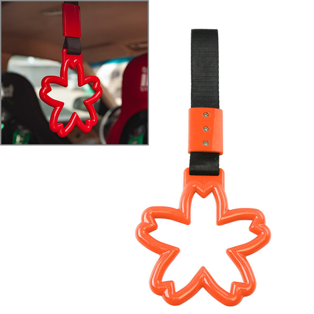 JDM Ring Train Bus Handle Hand Strap Car Interior Styling Drift Charm Straps