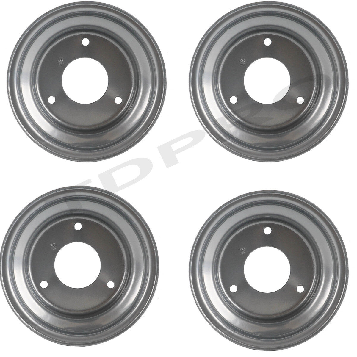 4-piece set of 6-inch wheels with 3 bolts for 145/70-6 tires, suitable for all-terrain vehicles, four-wheel off-road vehicles, Taotao Kazuma