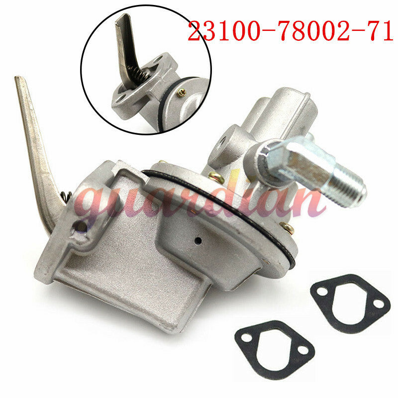 Fuel pump with gasket suitable for Toyota Forklift 4P and 5R engines. 23100-78002-71