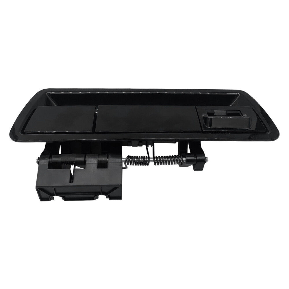 Rear Liftgate Outside Door Handle With Camera Hole for Nissan Armada Black
