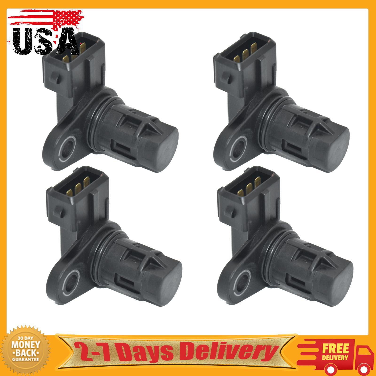 4x Camshaft Position Sensor for Hyundai for Elantra Coupe Tiburon for Tucson for Kia Forte