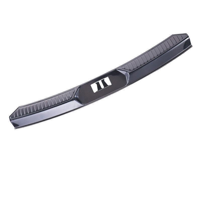 Inner Rear Bumper Protector Guard Trim Fit for Ford Explorer 20-22 Carbon Fiber
