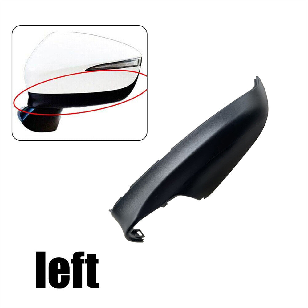 for Mazda CX-5 2015-2016 CX-3 2016-2019 Front Left Side Mirror Lower Cover Black