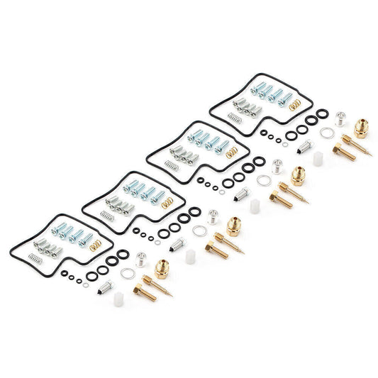 4Sets Carburetor Carb Repair Rebuild Kit Fit for Honda V45 Magna VF750C Sabre VF750S