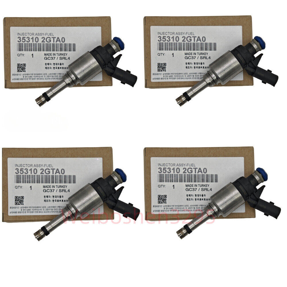 Equipment Manufacturer ( ) new 4-Piece Fuel Injector for Hyundai Sonata and for Kia Sorento 2015-2017 353102GTA0