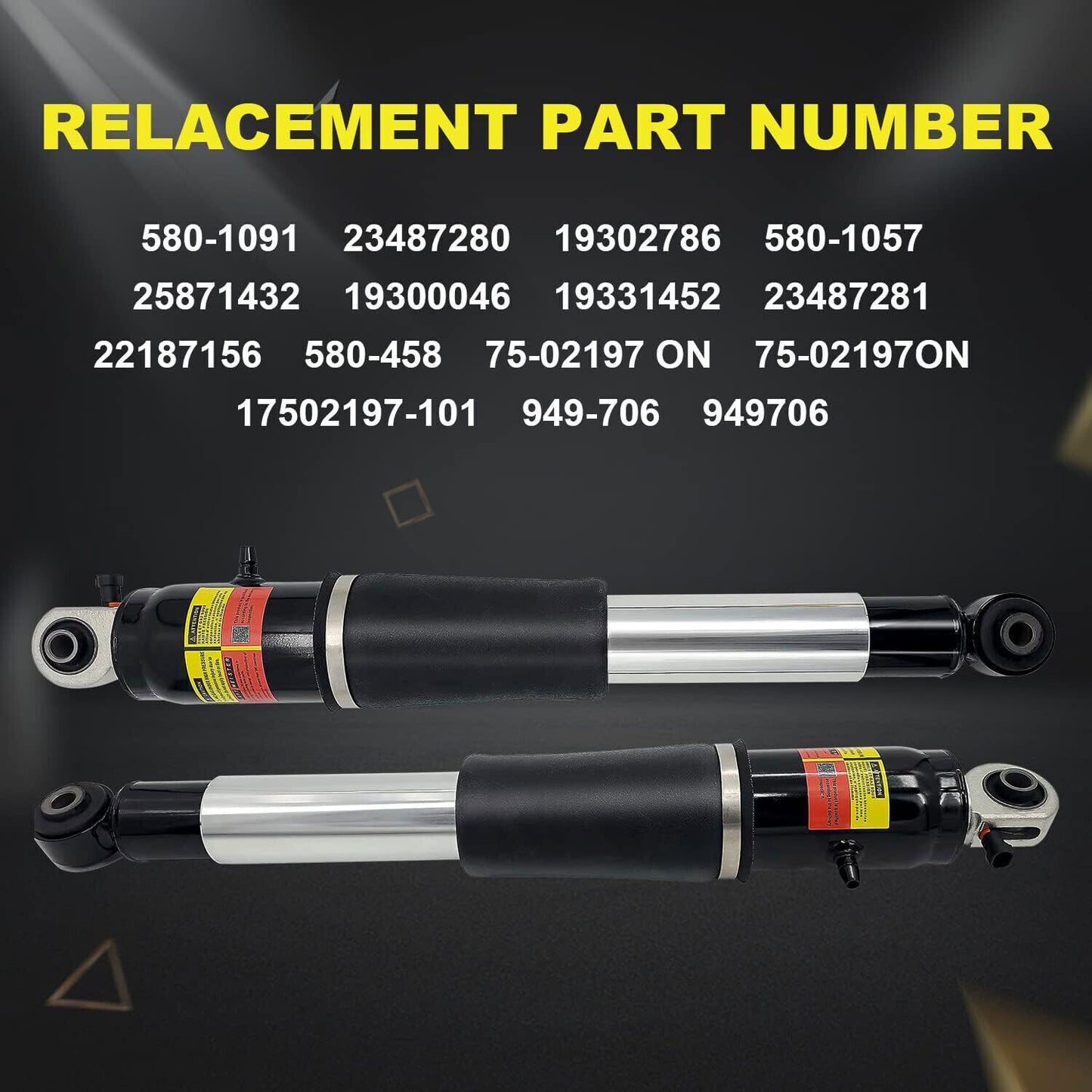 2-piece front shock absorber strut assembly for BMW 7 Series F01 F02 535i 550i 740i 750i