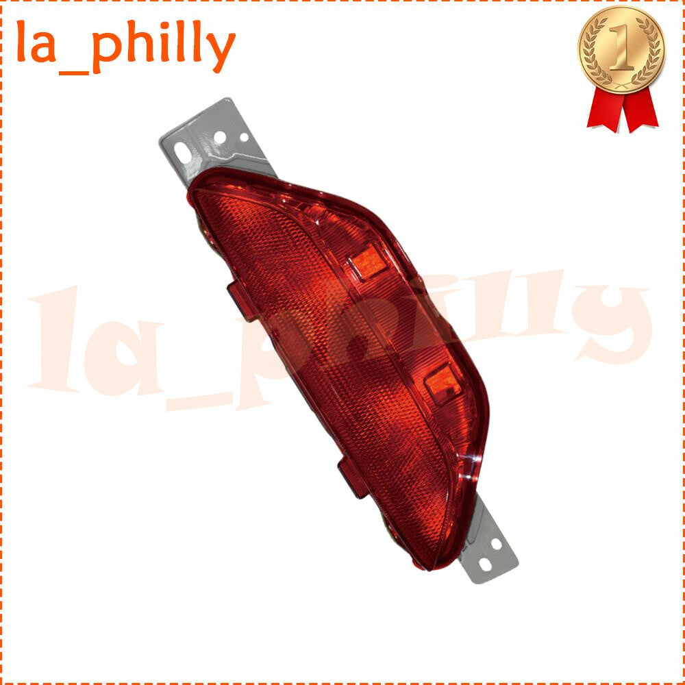 1Pcs for Toyota C-HR 2018-2019 Red Rear Bumper Center Fog Light Tail Lamp