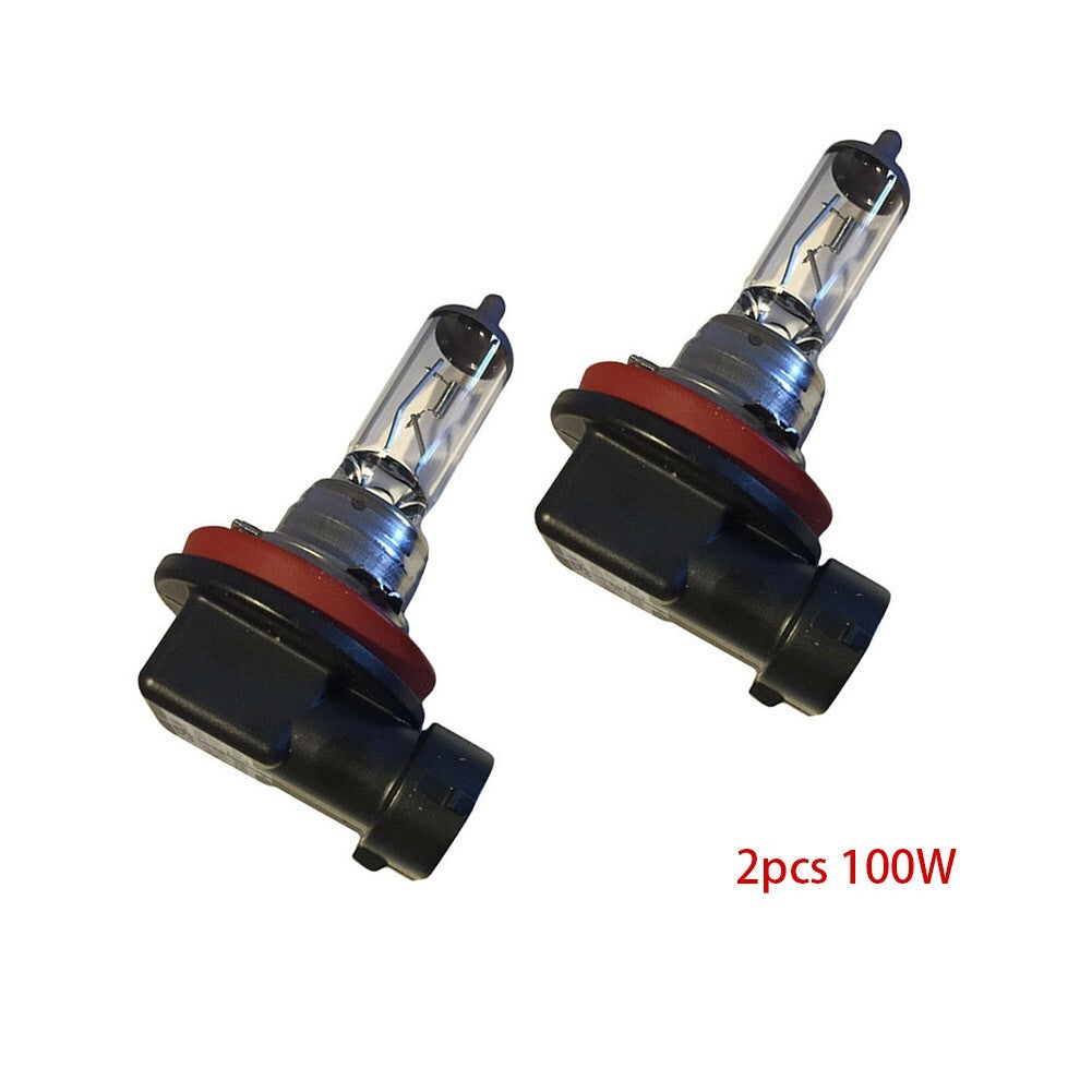 2 Pcs H11 12V 100W Super Bright Ultra White Fog Halogen Bulb/Car Head Light Lamp