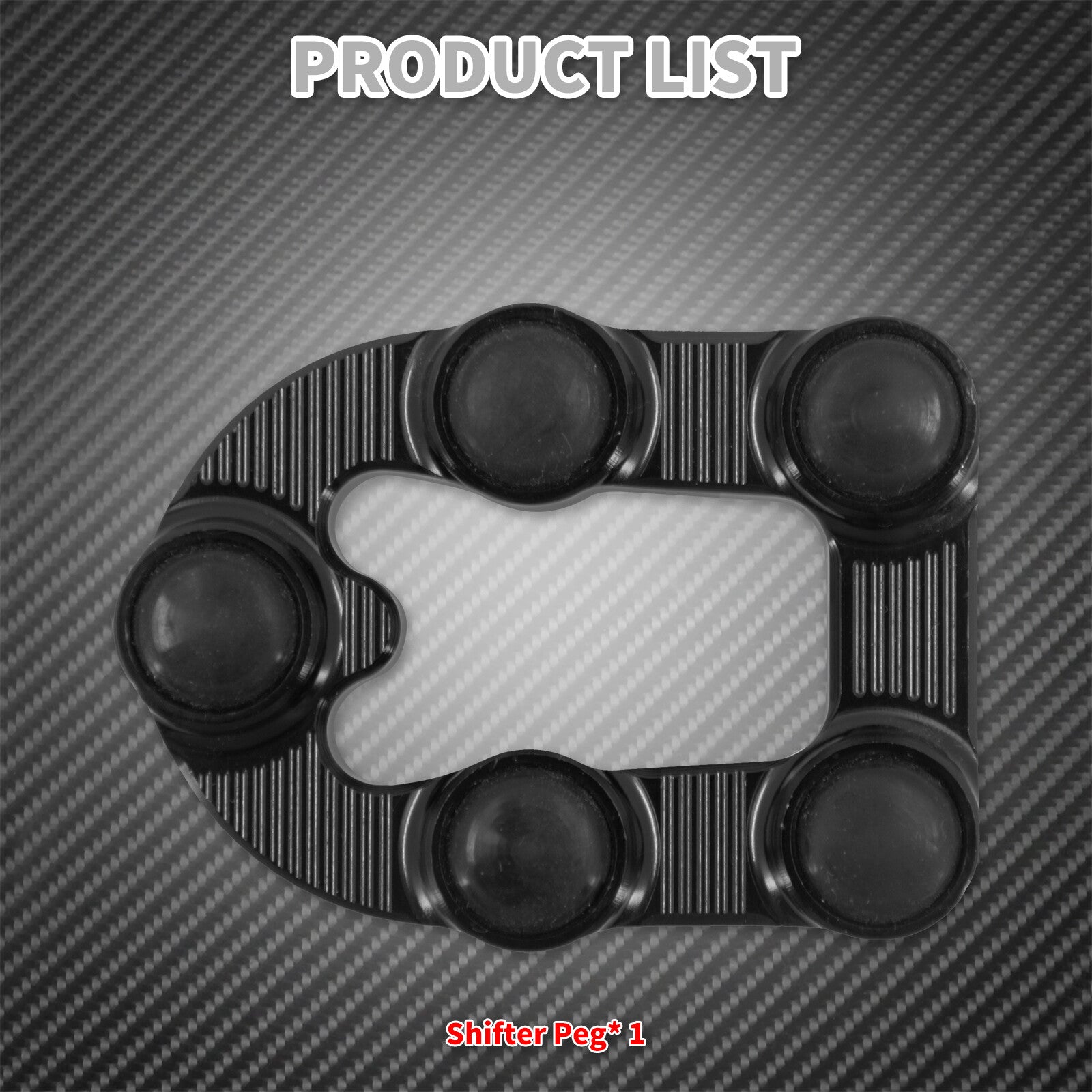 CNC Shift Toe Shifter Pegs Fit for Harley Touring FLH Dyna Sportster XL Softail