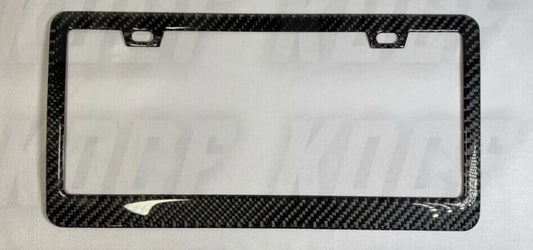Car license plate cover, frame cover, rear boot - 100% carbon fiber, suitable for Toyota .