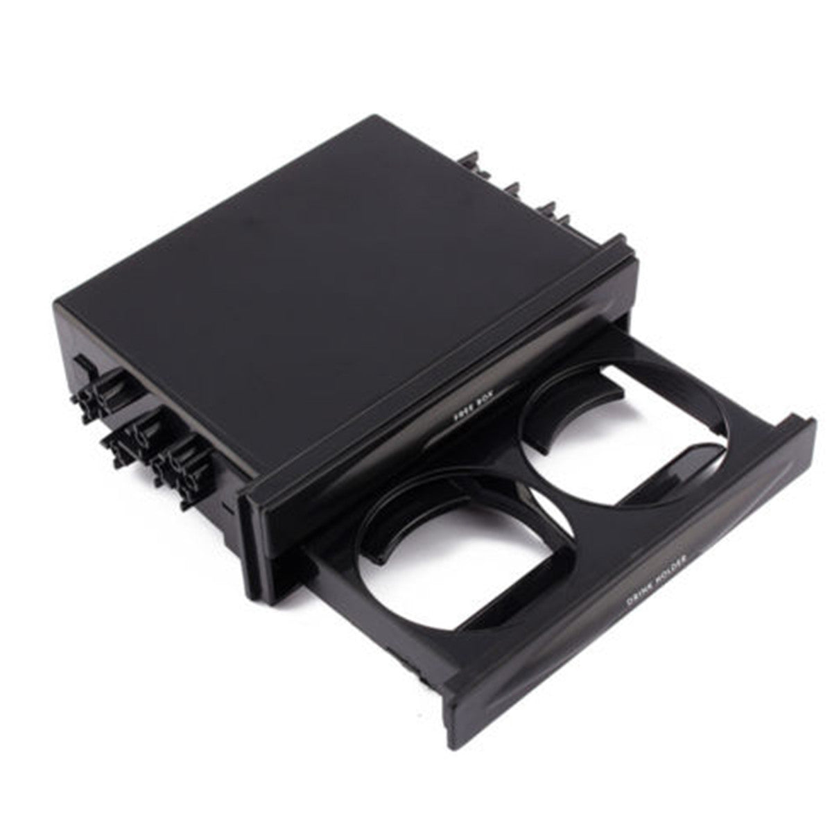 Dash Radio Double Din Installation Pocket Cup Holder Storage Box Car Accessories