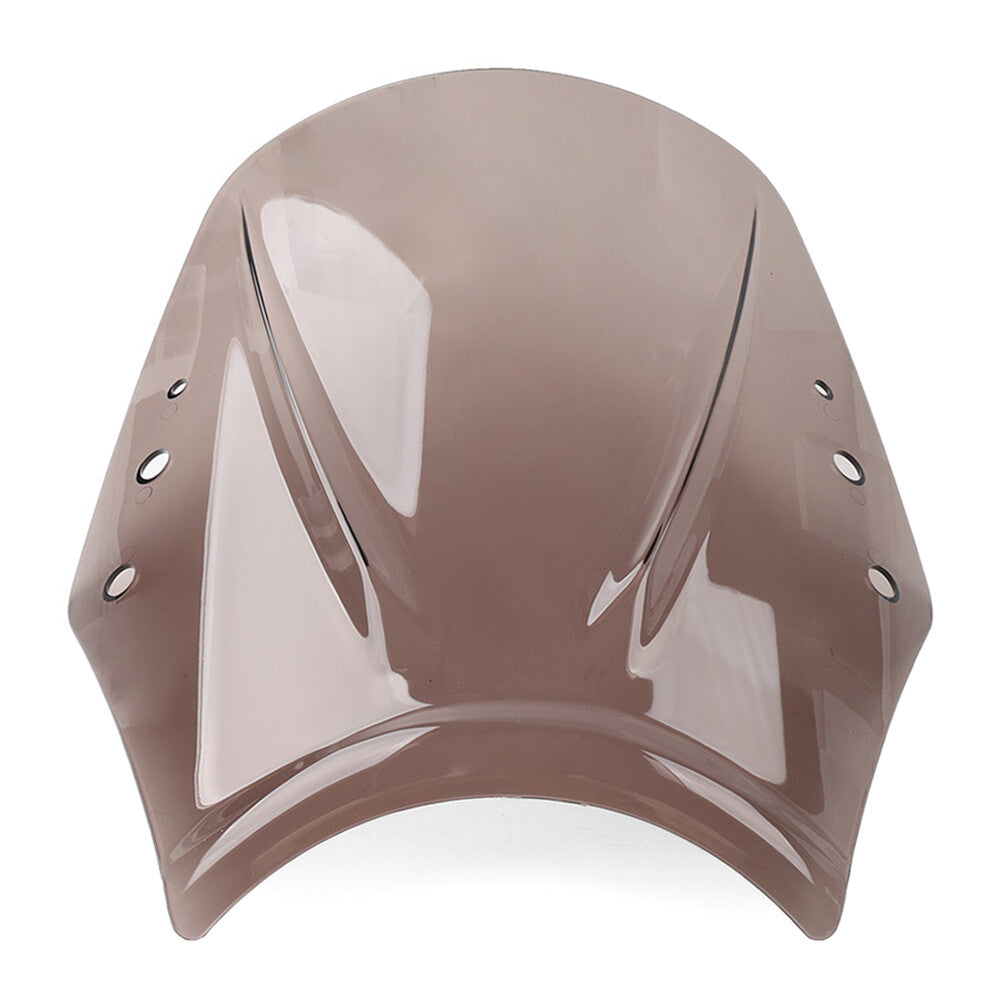1x Universal Motorcycle Windshield Wind Screen Deflector Wind Shield