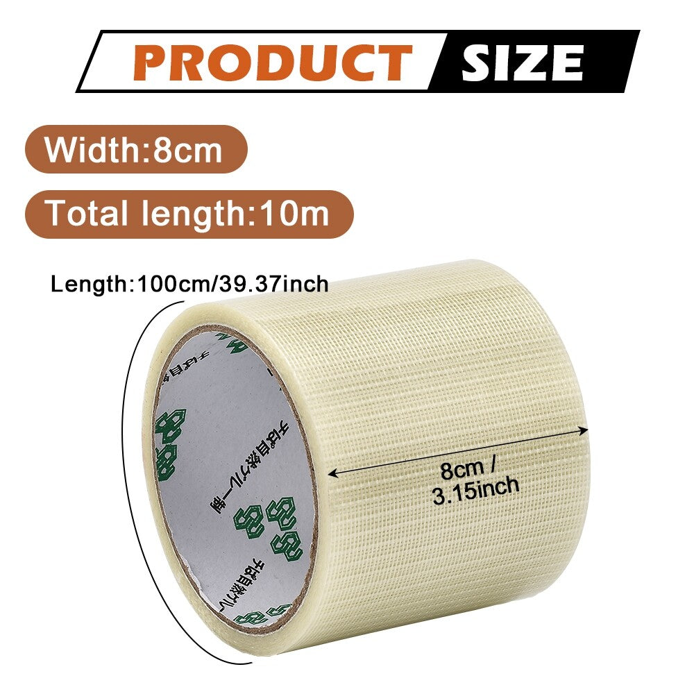 1x 8CM10M Multifunctional Waterproof Rv Awning Repair Tape Tear Repair Patch