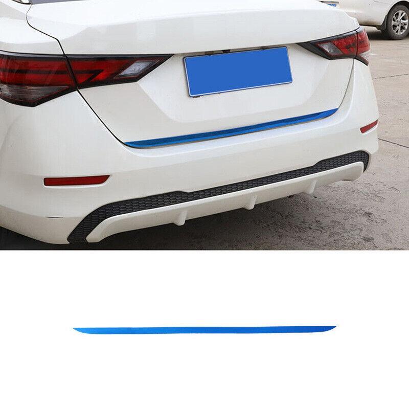 for Nissan Sentra Sylphy 20-22 Blue Titanium Rear Door Trunk Lid Tailgate Strip