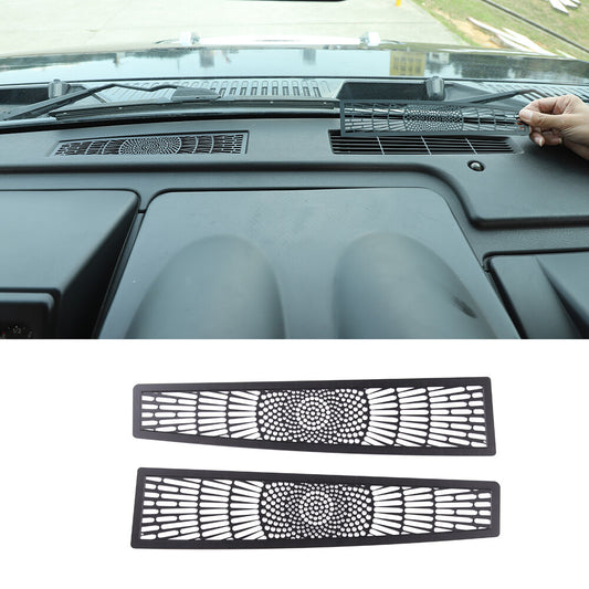 Chrome silver ABS center control cupholder decorative cover for BMW 3 Series 2020-22