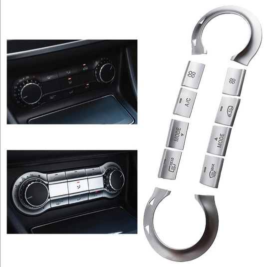 Air conditioning button trim for Mercedes C117 X156, CLA GLA 200 250 (13-2018)