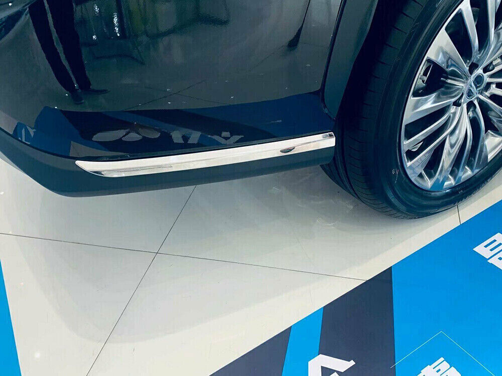 for Toyota Highlander 20-2024 Chrome Rear Bumper Guard Moulding Trim Decor Cover