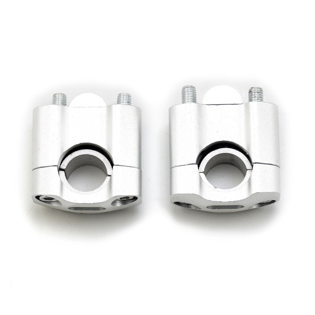 Motorcycle Handlebar Clamp Off Road Bar Clamps 7/8 22mm 28mm Handlebar Risers