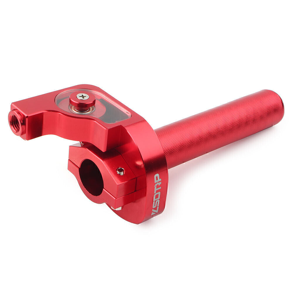 CNC 7/8 Handlebar Hand Grip Twist Throttle Accelerator Motorcycle Universal