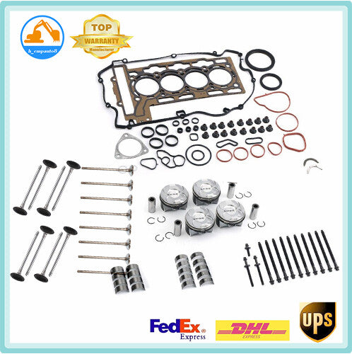 Engine Overhaul Kit Valves Fits for BMW F20 F30 for MINI Cooper S R55-R61 N13 N18 1.6T
